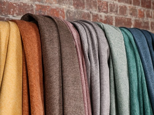 Chenille plain upholstery - plain,