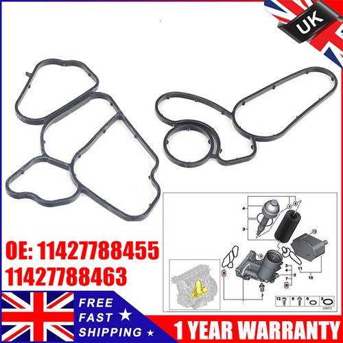 Oil filter cooler seal - filter, gasket