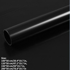 1x Self Adhesive Fish Tank Background Sticker DIY Aquarium Sticker Paper Black