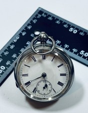 Antique silver pocket watch - pocket,