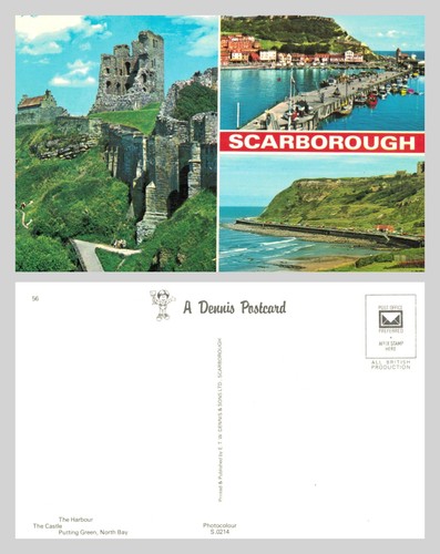 Vintage postcard scarborough - postcard,