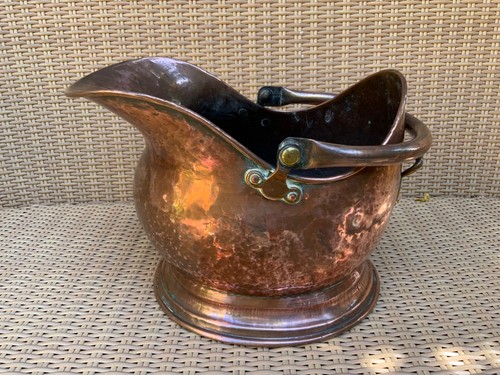 Antique copper brass coal - antique,
