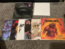 Metallica “The Good, The Bad & The Live” Orig U.K. 1990 vinyl 6x12 inch + Poster