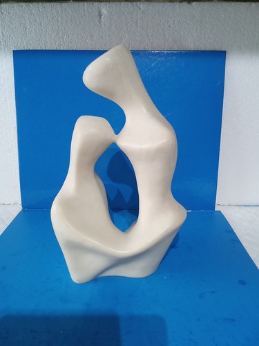 Modernist alabaster sculpture - alabaster,