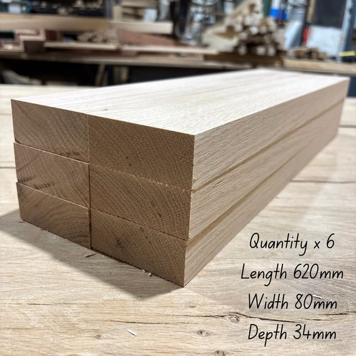 Planed oak hardwood - planed,