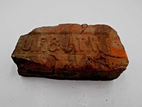 Vintage jtw clay brick - uf,