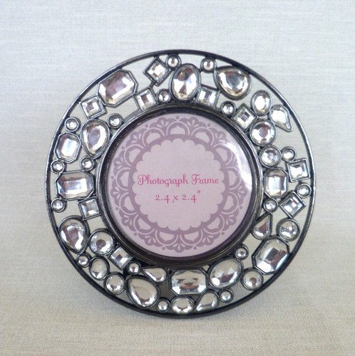 Jewelled pewter colour photo - jewelled,
