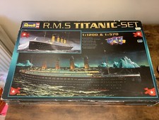REVELL 05705 R.M.S TITANIC TWIN PLASTIC MODEL KIT New Open Box