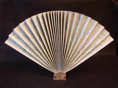 Art deco style fan - art,