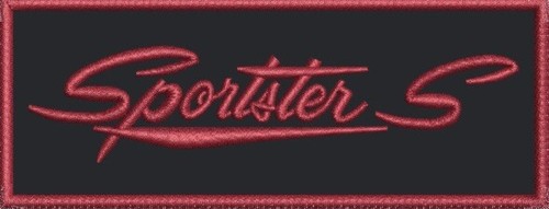 Sportster patch 8 x - s, patch.