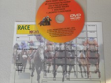 RACE NIGHT DVD DISC ONE - 10 GREAT UK HORSE RACES-1 DOG RACE-J/POT 5 DOG+ INTRO