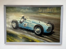 Original Art Grand Prix Cars - 1949 Talbot Lago