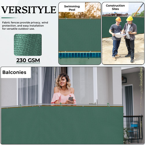 Garden privacy screen - garden, fence