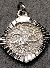 Scorpion Pendant Silver Tone