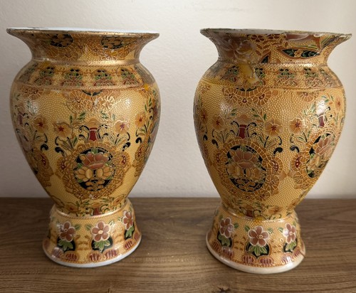 Pair vintage old retro - of,