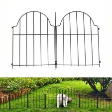 10/20xMetal Garden Fence
