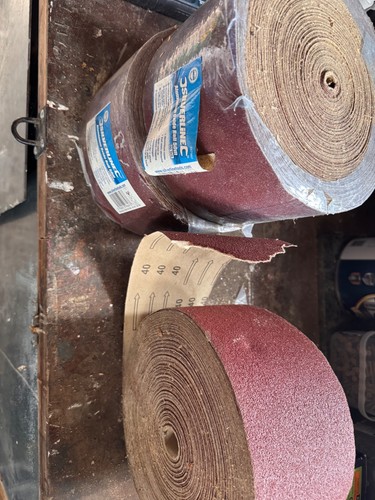 Sandpaper rolls 115mm 50m - sandpaper,