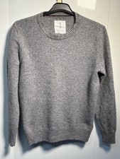 Jasper Conran Light Grey 80% Wool Jumper 42” Chest Large