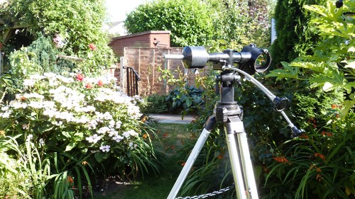 Vintage telescope tripod and - vintage,