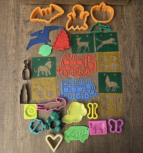 Cookie play dough cutters - play,