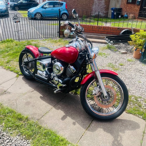 Yamaha xvs 650cc bobber - xvs,