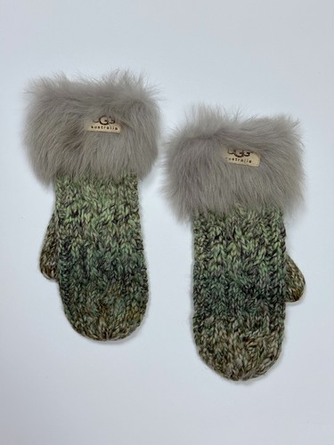 Ugg women green wool - green, fur
