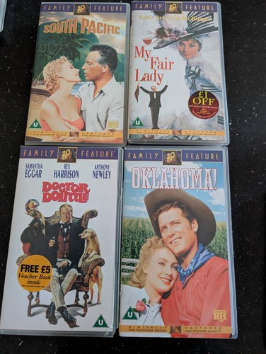 Musicals vhs tapes south - musicals,