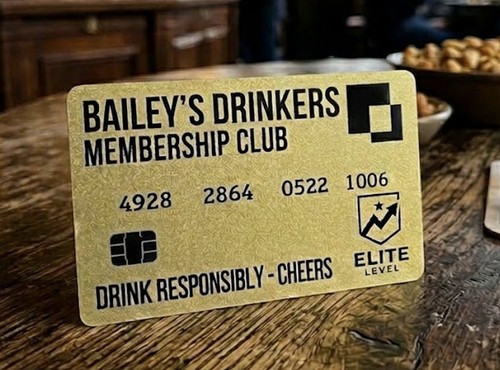 Baileys drinkers membership - drinkers,
