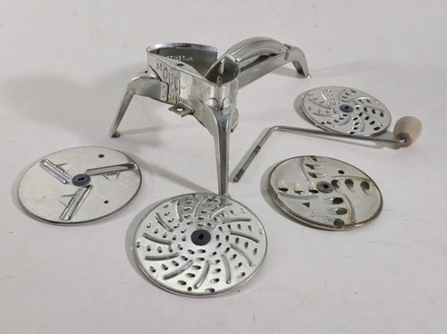 Vintage 1950s mouli shredder - mouli,