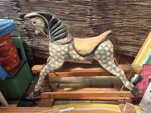 Vintage classic rocking horse - classic,