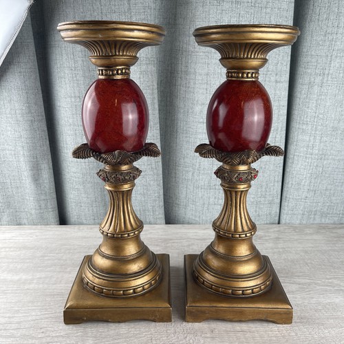 Pair elegant pillar candle - pair,