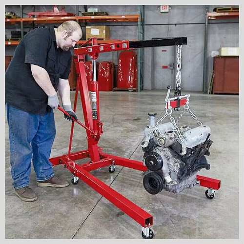 Ton motor engine crane - 2,