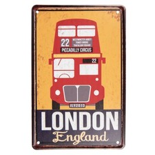 20 x 30cm London England Bus