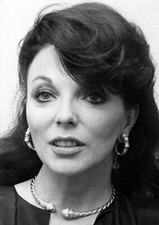 Joan Collins Monochrome Photo Print 29 (A4 Size-210 x 297mm-8.5" x 11.75")