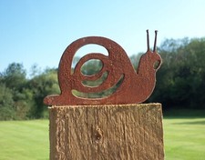 Rusty Metal SNAIL Garden