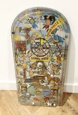 Vintage 1950's Marx Toys State Fair Bagatelle Table Top Pinball Game BROKEN