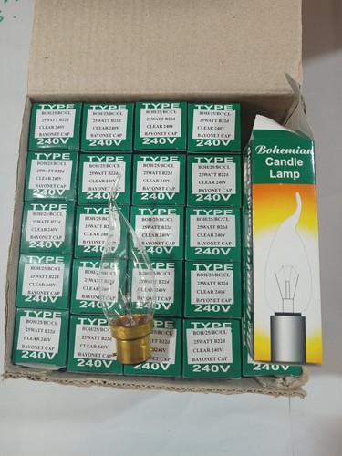 New b22 25w flame tip - b22,