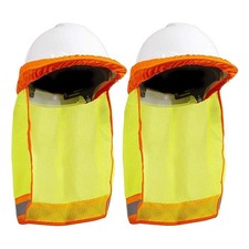  2 Pcs Safety Hat Neck