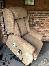 SHERBORNE Dual Motor Rise Recliner condition good - 2.5 years warranty remain