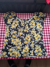 Hell Bunny Womens Short Sleeved Top 3XL (UK20)