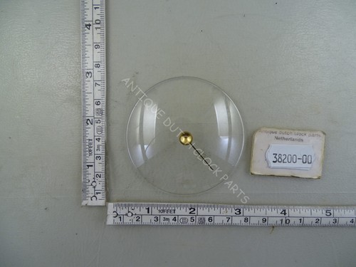 Convex plastic barometer glass - convex,