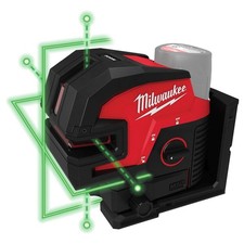 Milwaukee 3624-20 M12 Green Laser – Cross Line & 4-Points Body Only