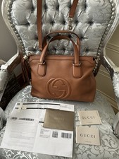 Gucci Brown (Tan) Gucci Soho