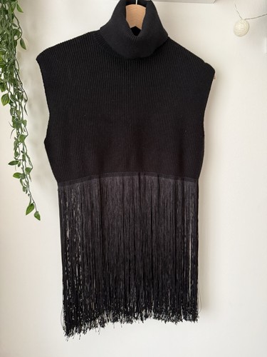 Zara black sleeveless - zara,