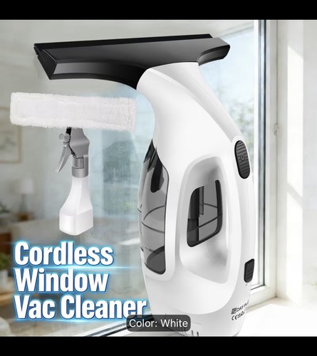 Cordless window vac - window, chargeable