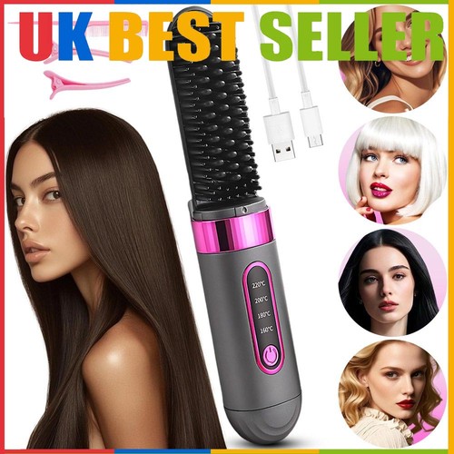 2in1 hair straightener comb - straightener,