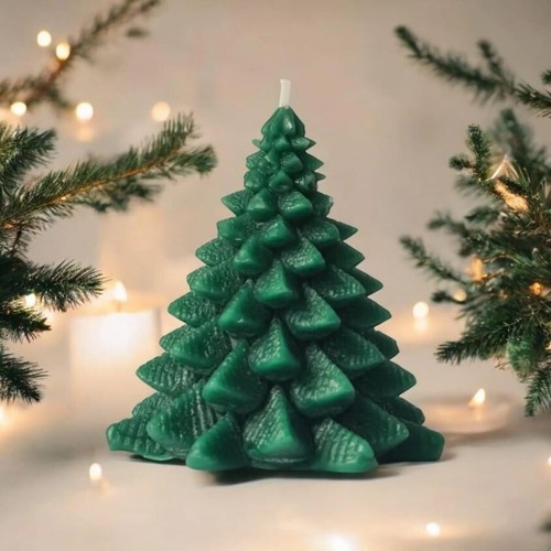 Handmade christmas tree green - tree,