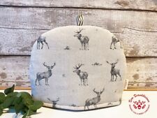 Handmade linen Christmas tea