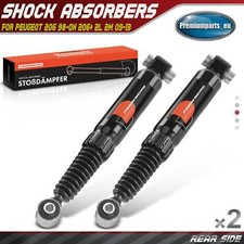 2x Shock Absorbers Rear for