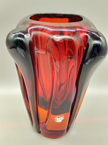 Exclusive murano glass vase - exclusive,